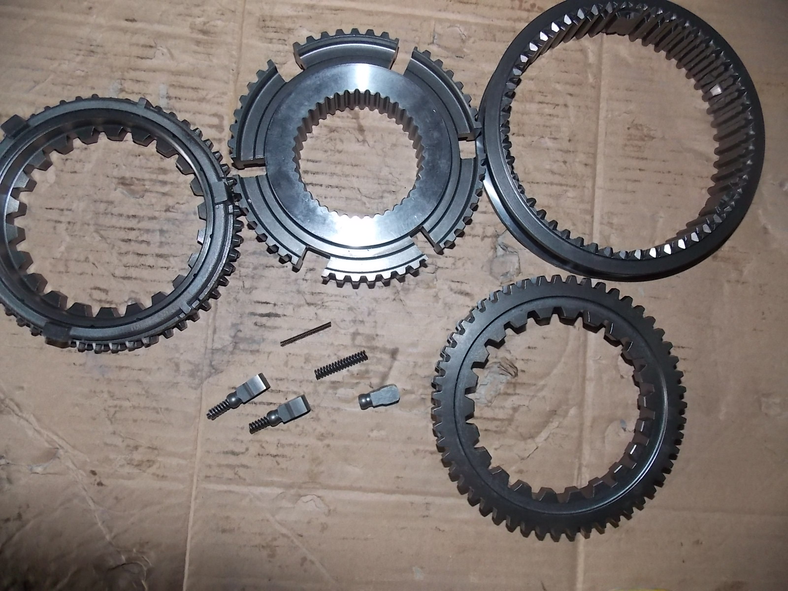 Second and third gear synchronizer assembly-1