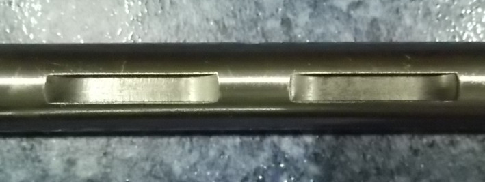 Отдельный вал вилки; Л= 418 , со сплайном