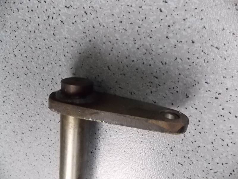 Separating fork shaft and arm assembly-1