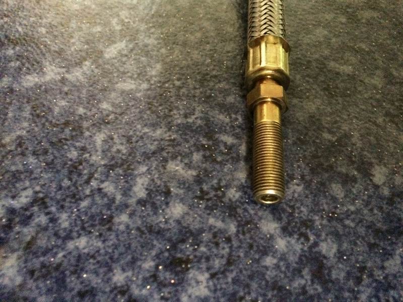 Separating bearing lubrication hose; L=216-1