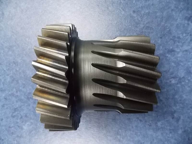 Second and third gears of the intermediate shaft