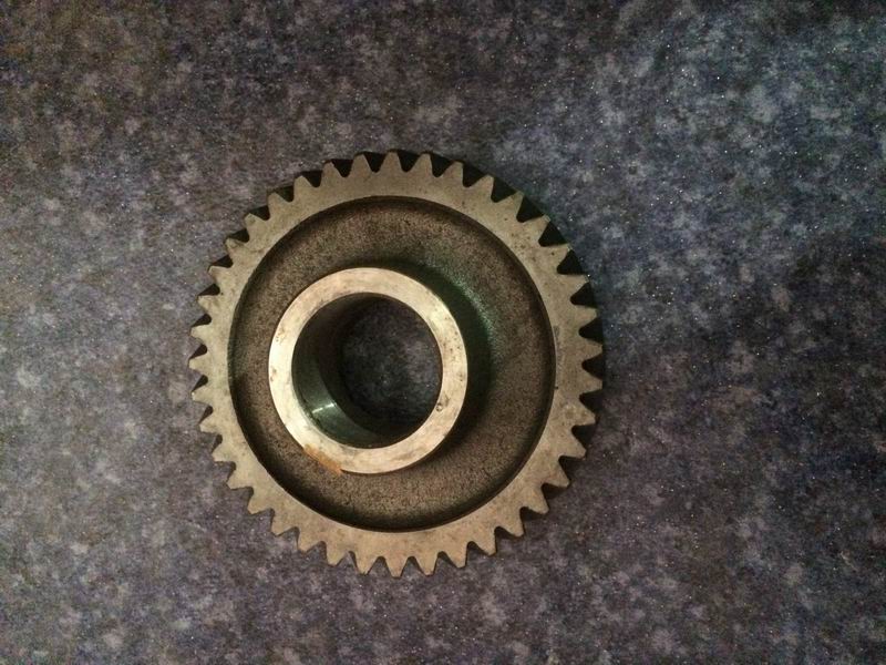 Regular meshing teeth of the intermediate shaft