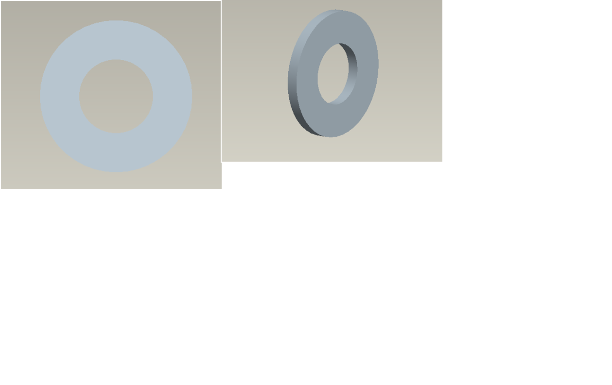 Reverse thrust washers