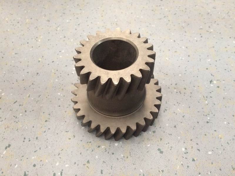 Second and third gears of the intermediate shaft
