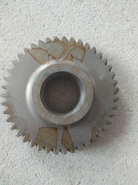 Regular meshing teeth of the intermediate shaft