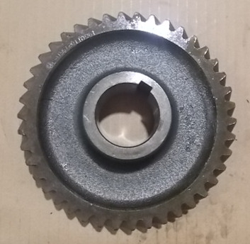 Fixed shaft often meshing gear