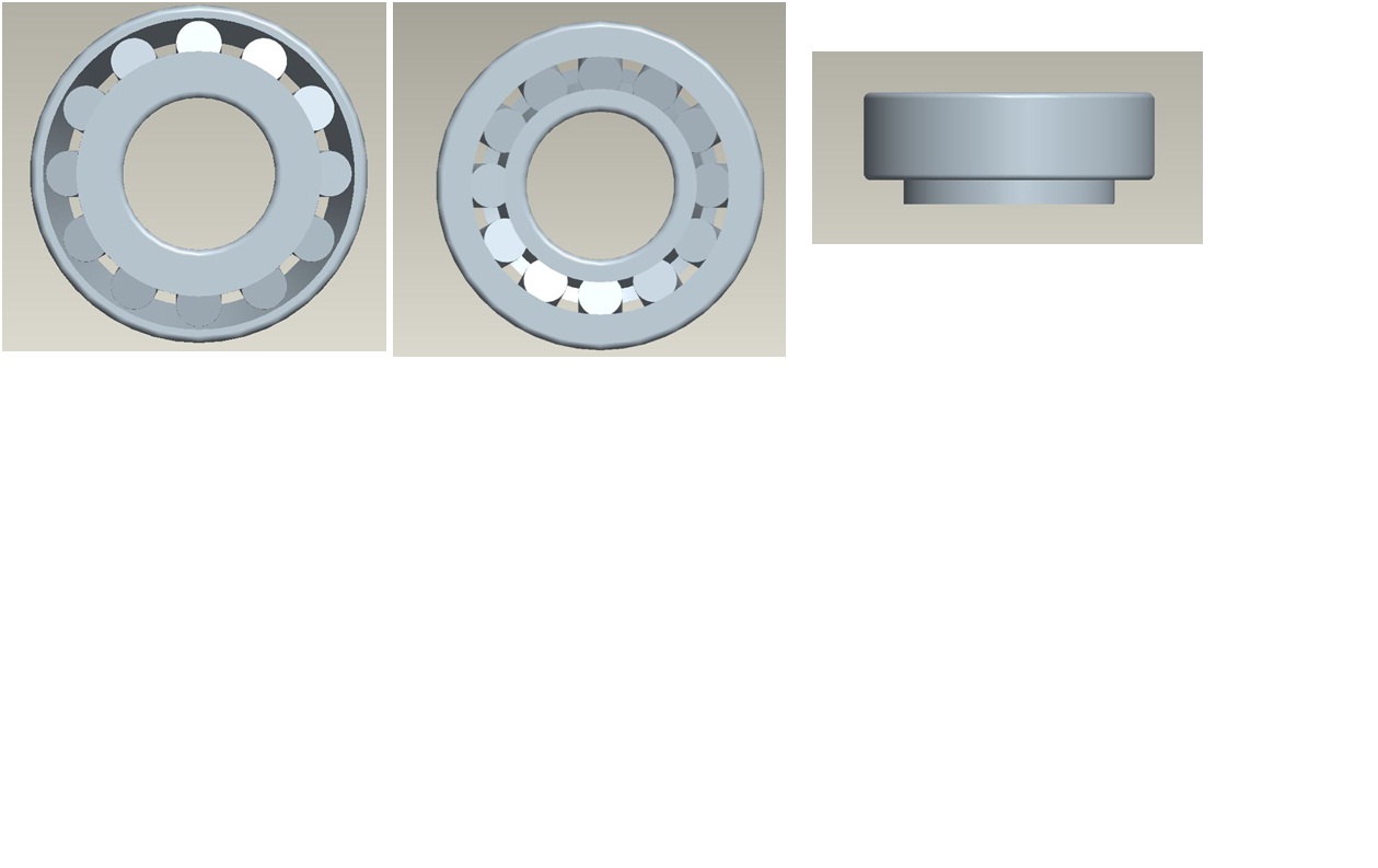 Задний подшипник промежуточного вала