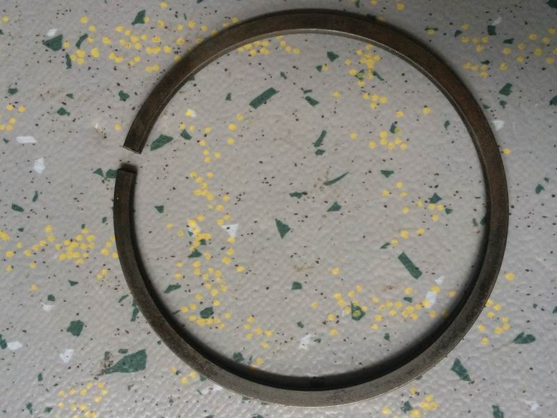 One shaft front bearing stop ring