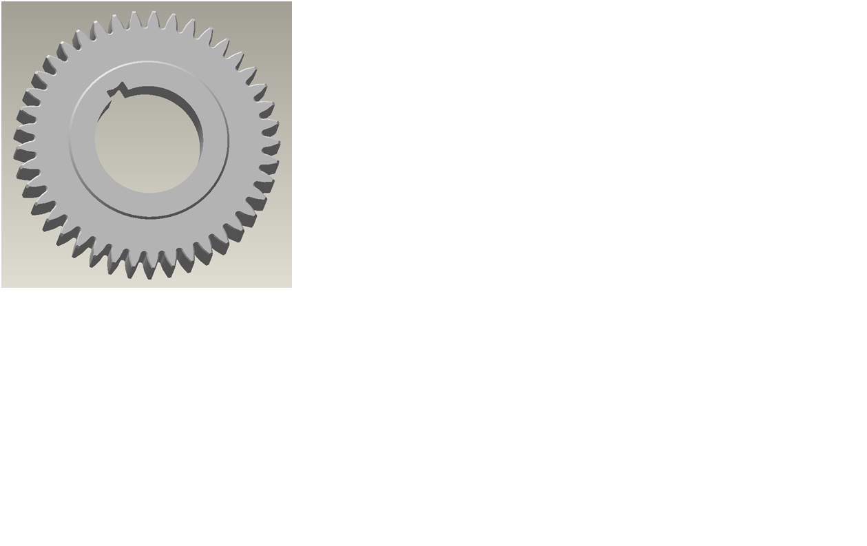 Intermediate shaft three gears-1