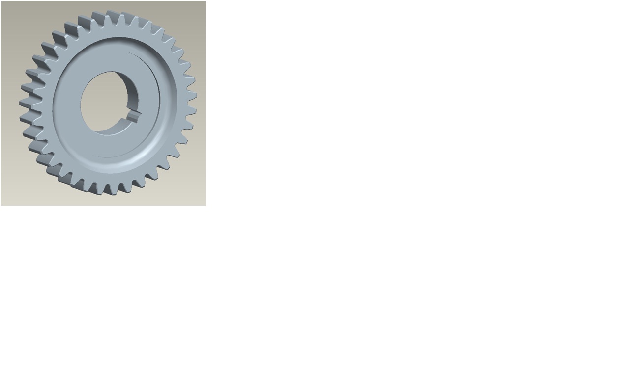 Фиксированный вал часто зацепляет шестерни