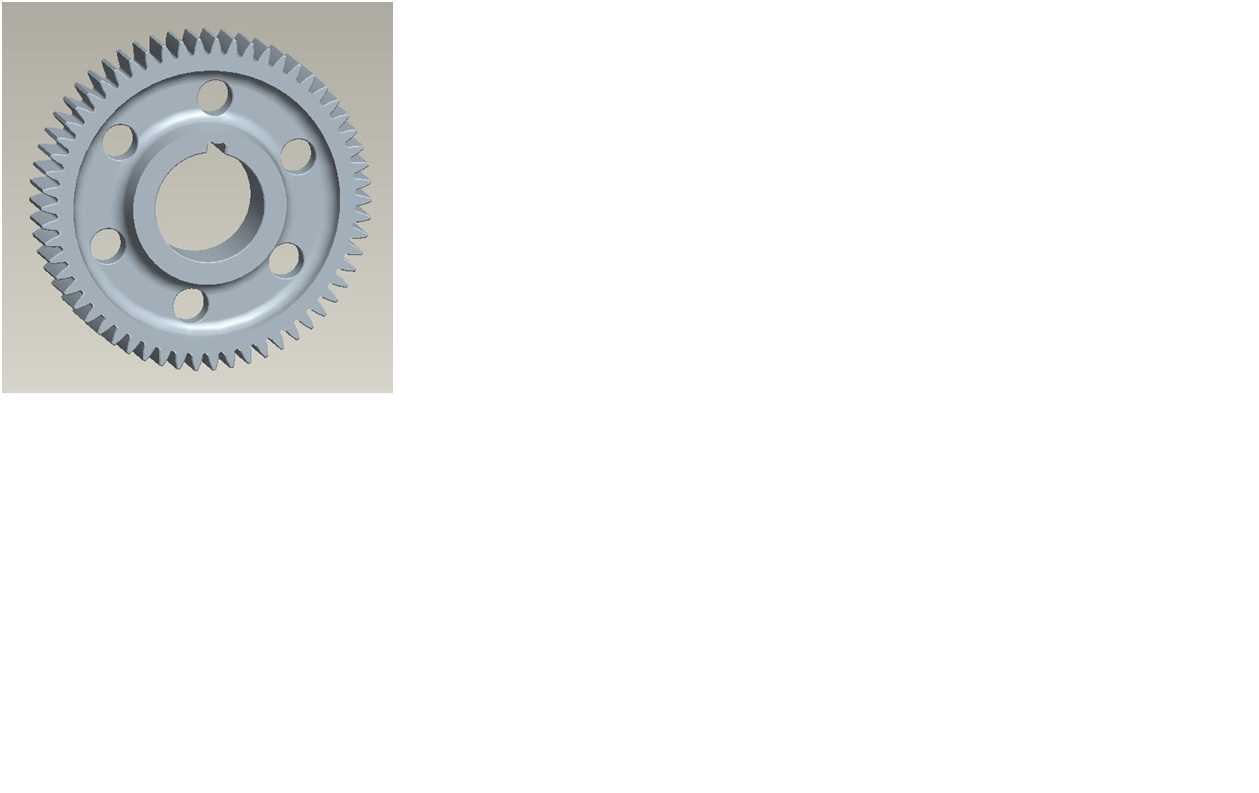 Промежуточный вал с четырьмя зубьями шестерни-1