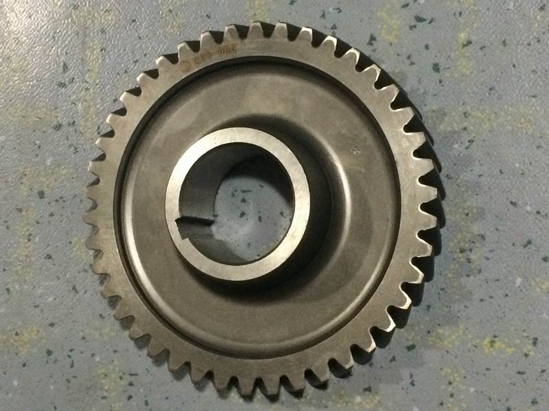 Intermediate shaft five-speed teeth