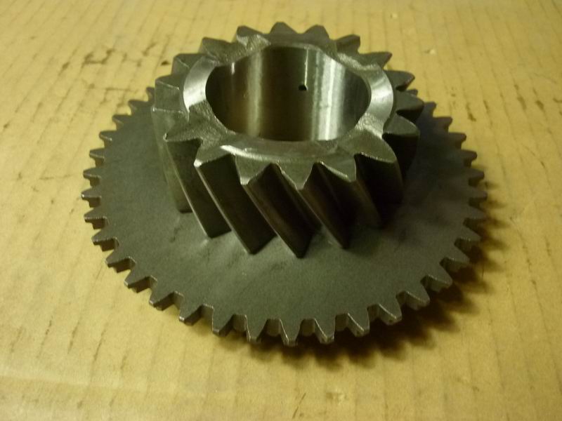 Two-axis six-speed gear-2