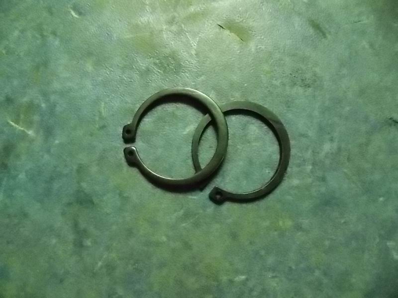 Elastic gear ring for shaft