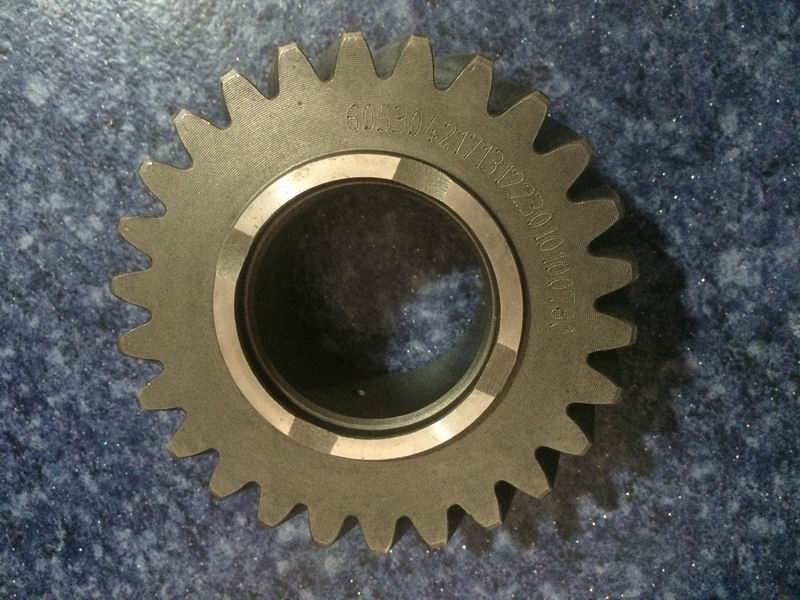 Second axis four gear teeth