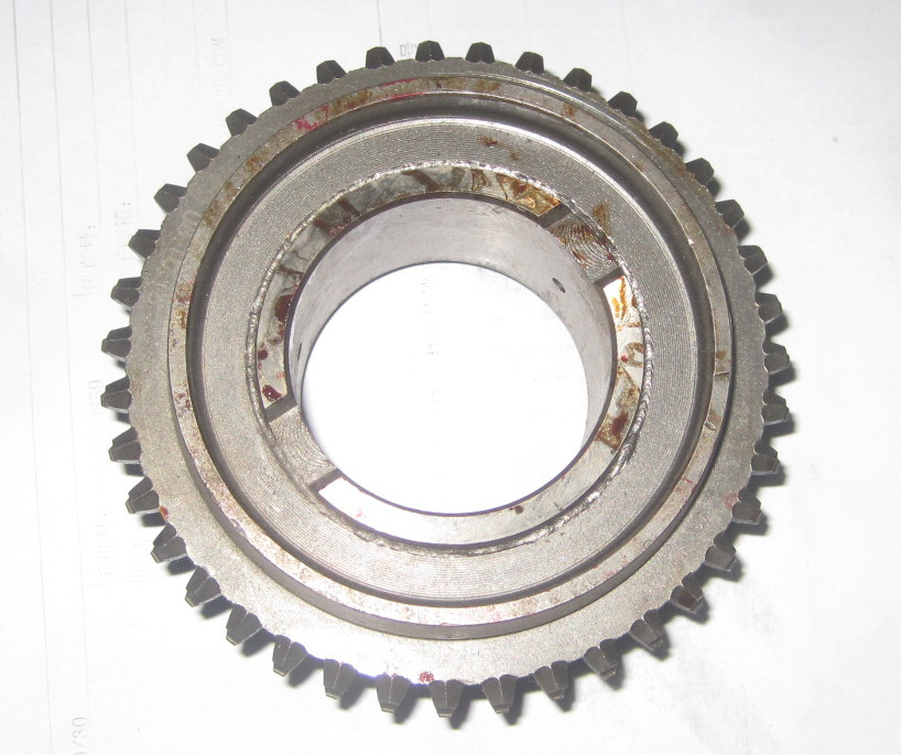 Second-axle four-speed gear assembly