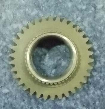 Двухосные зубья второй шестерни-1