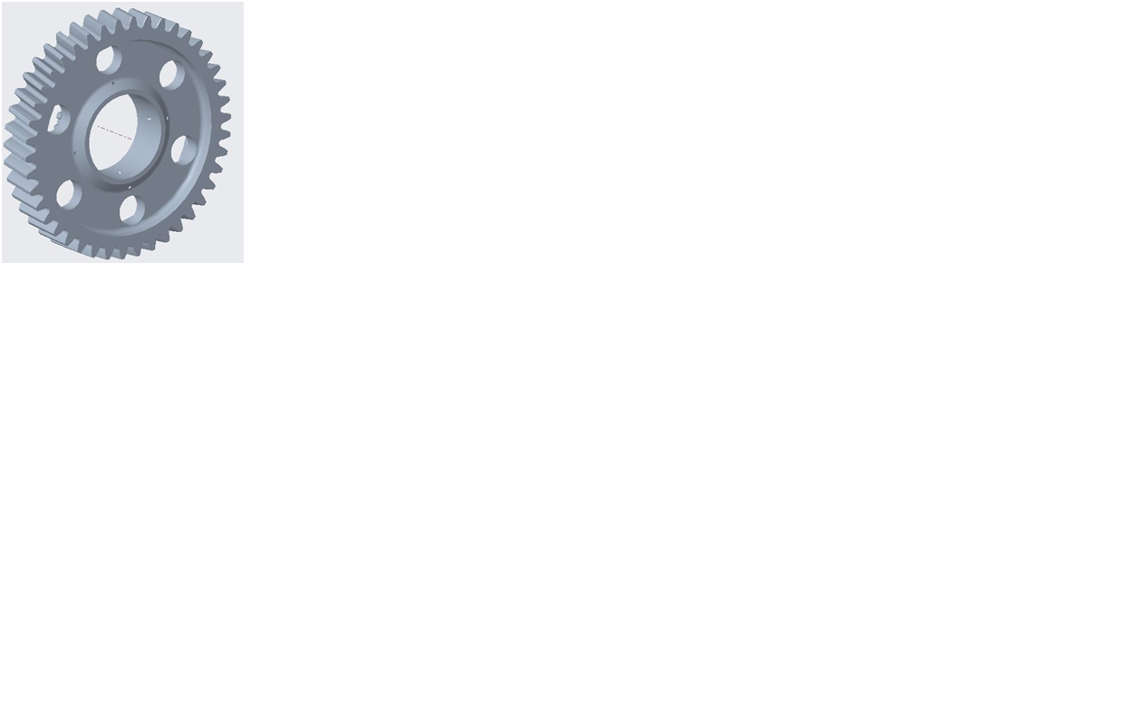 Two-axis first gear-1