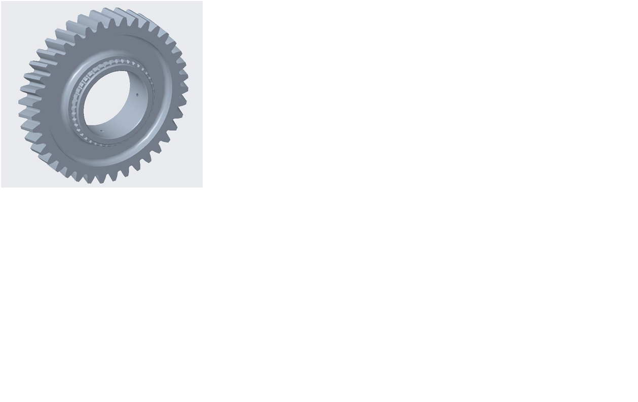 Two-axle second gear