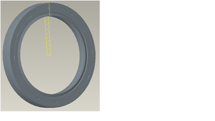 Двухосный сальник