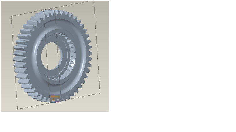 Two-axis first gear