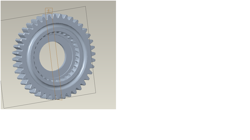 Two-axle second gear