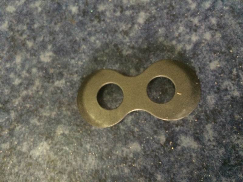 Shaft end lock plate; with shaft end bolt M14