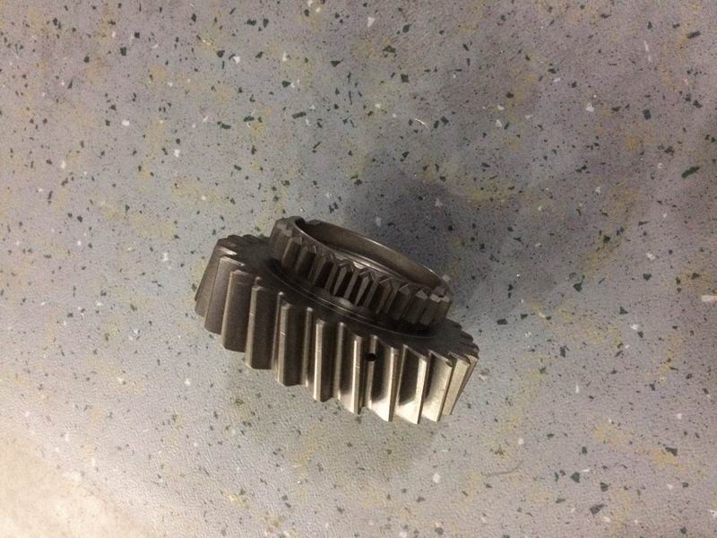 Second-axis and third-speed gears-1