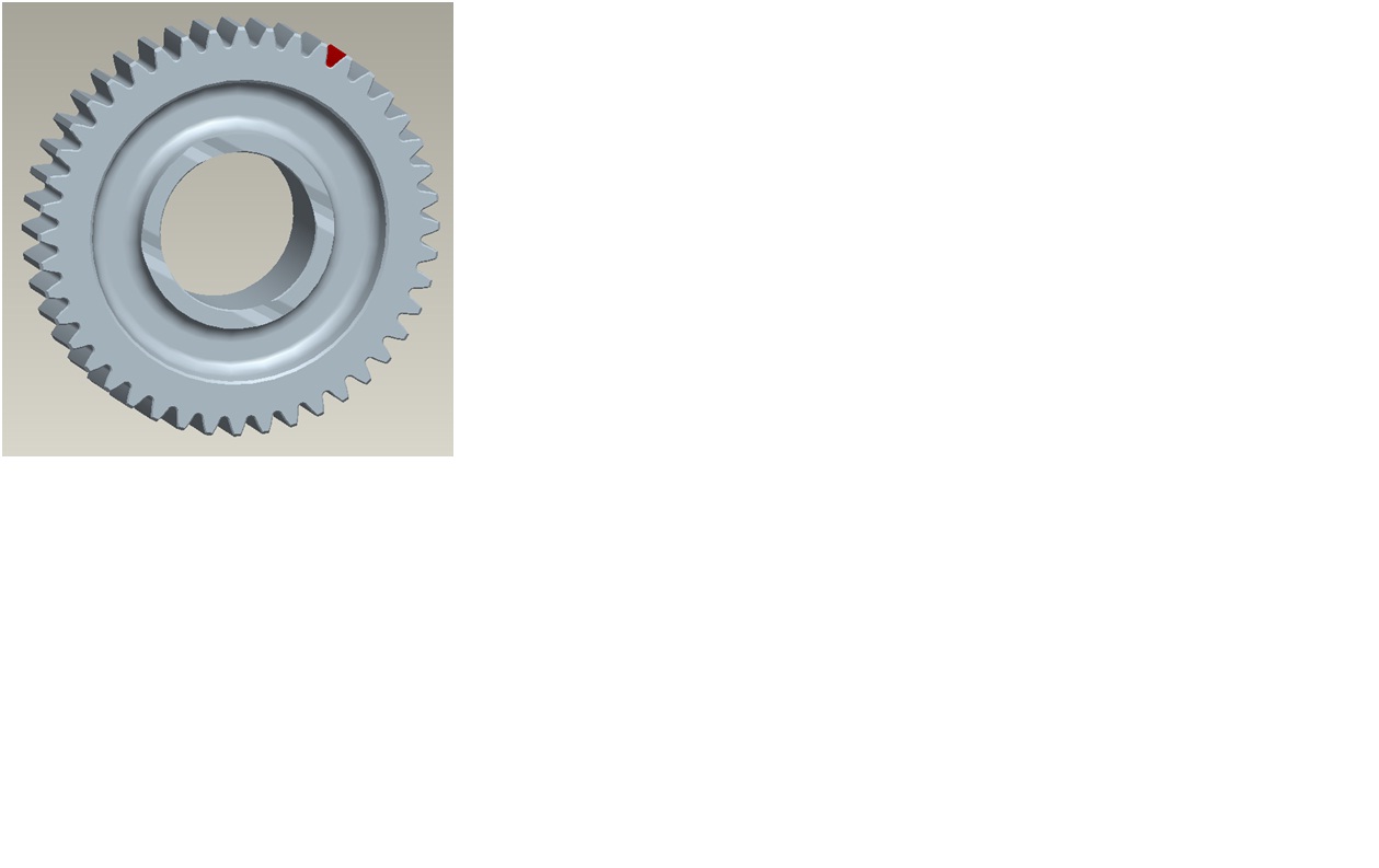 Two-axle second gear-1