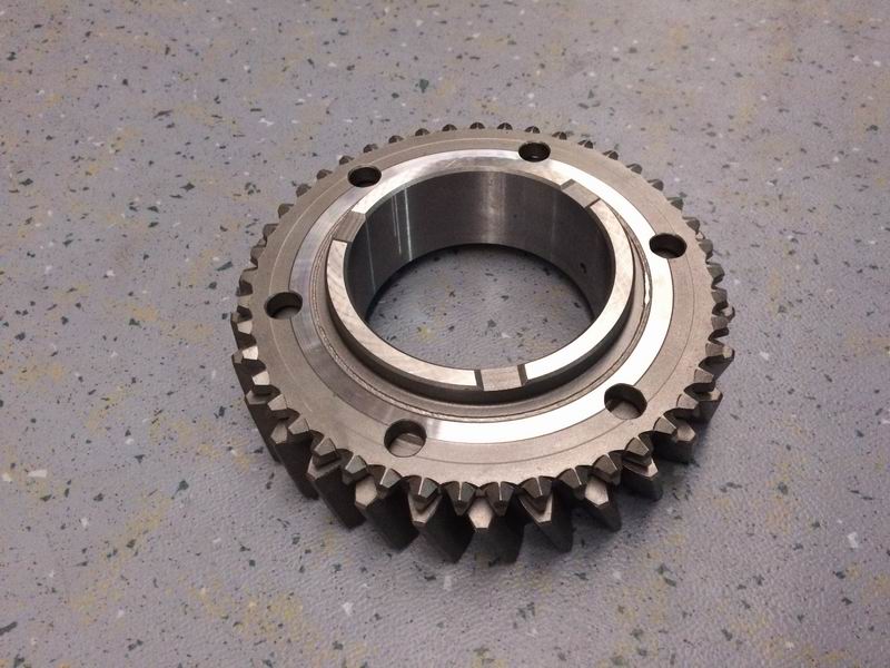 Second-axis and third-speed gears