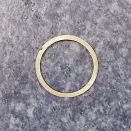 Two-axle front bearing partition ring