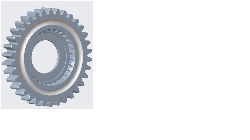 二轴二档齿轮-1