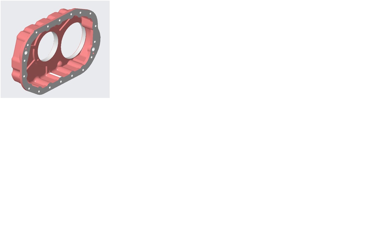 Transmission rear cover