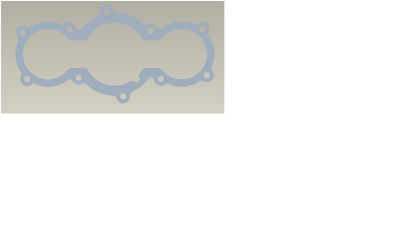 Rear bearing cover pad