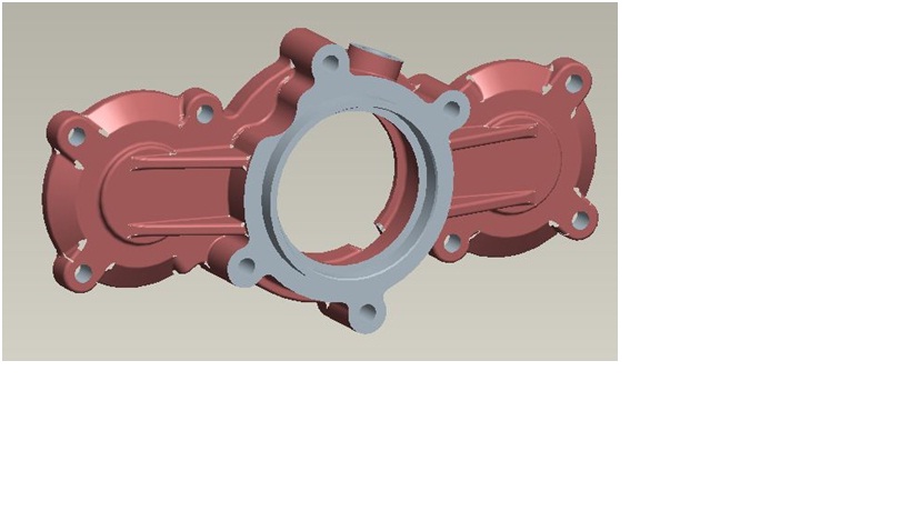 Задняя крышка коробки передач