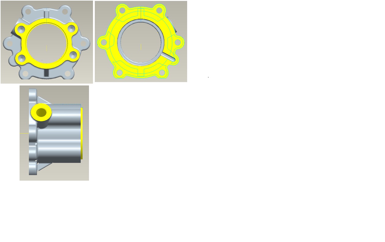 Крышка двухосного подшипника