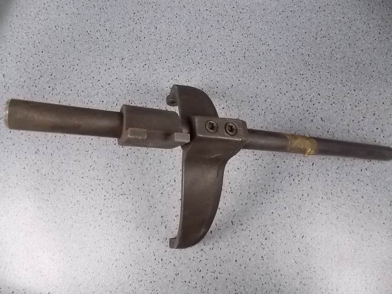 Third and fourth gear shifting fork shaft-1