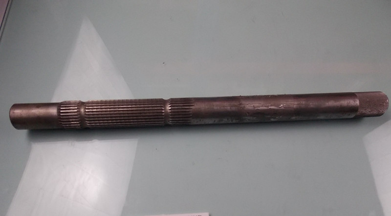 Separate fork shaft