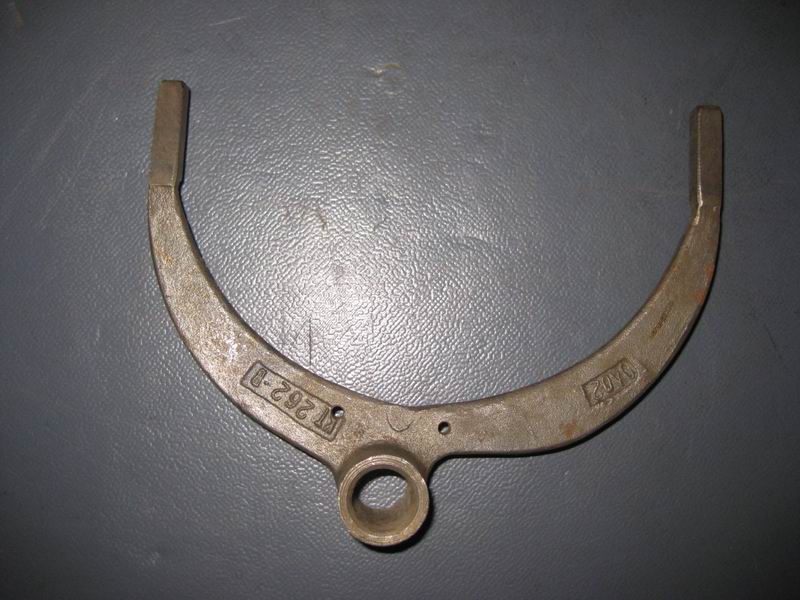 First and second gear shift fork