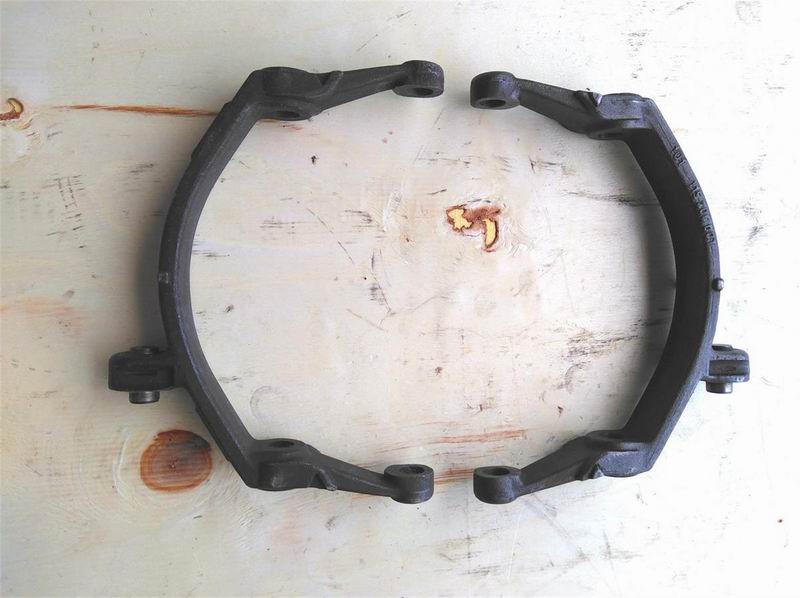 Third and fourth gear fork