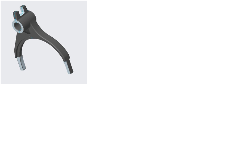 Five or six gears fork