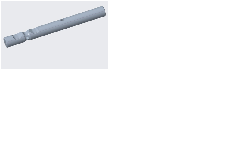 Third and fourth gear fork shaft