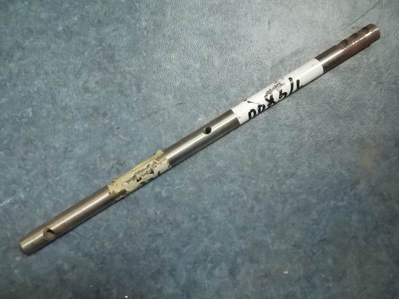 Third and fourth gear fork shaft