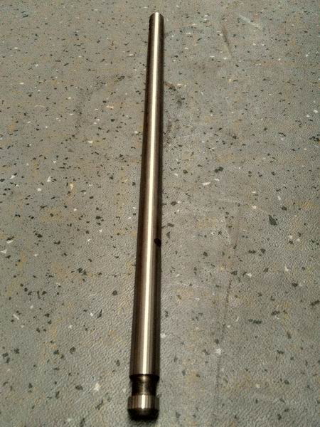 First and second gear shift shaft; can be replaced by 1765-01435-1