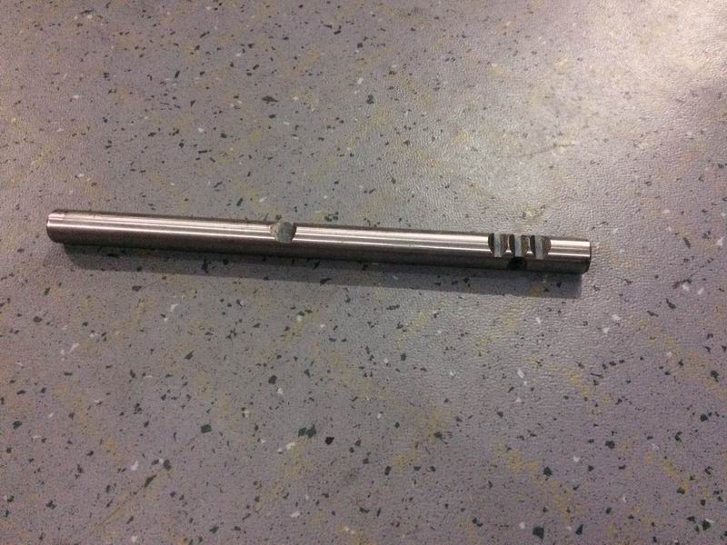 One reverse gear fork shaft-1