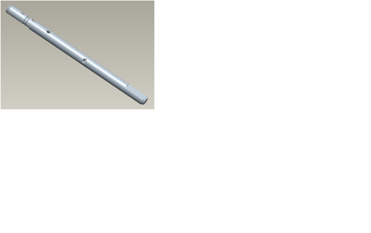 Вал вилки с четырьмя или пятью передачами