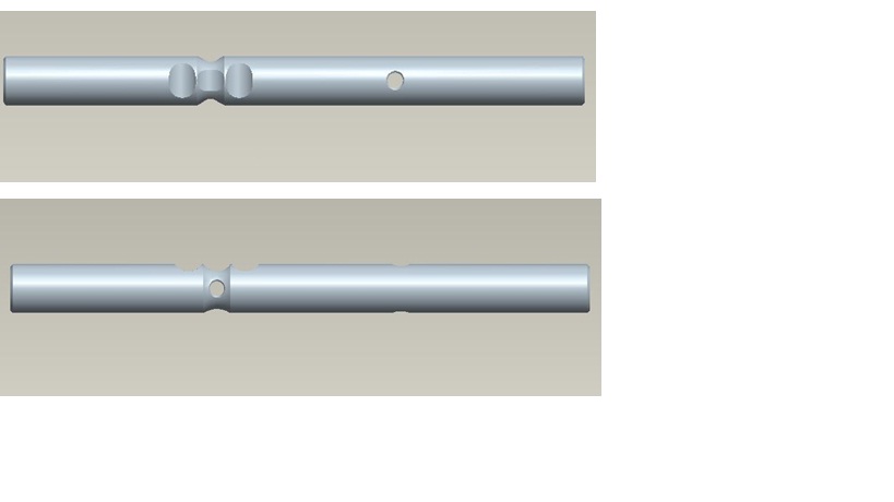 Вал вилки второй и третьей передач