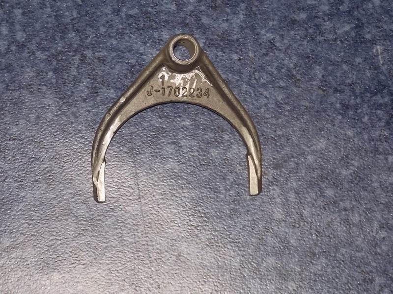 Third and fourth gear fork