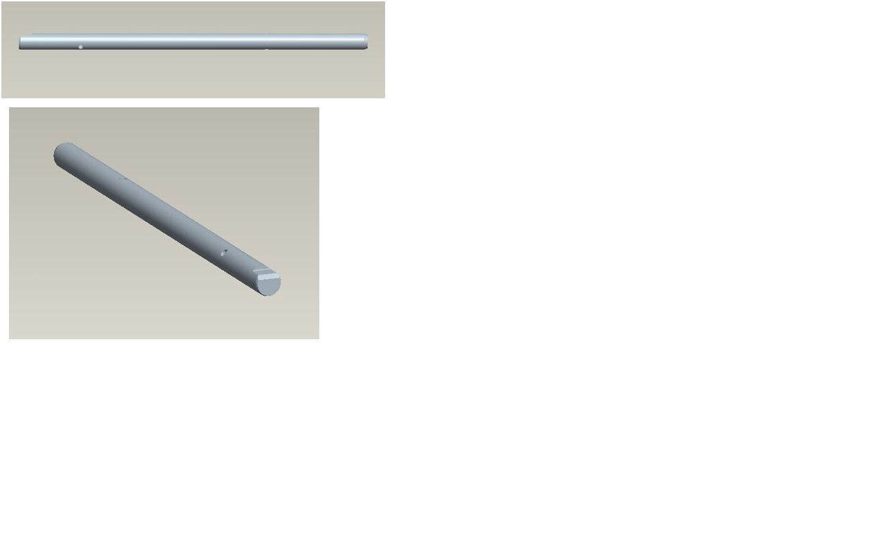 Reverse fork shaft