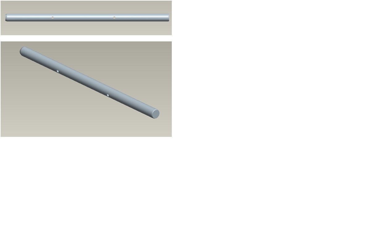 One and two gears fork shaft